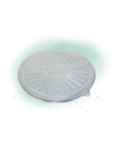 20 Pcs - Couvercle translucide PP pour pot 210LU250 2