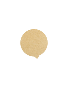 1000 Pcs - Opercover Kraft - Diamètre: 102 mm, Résistant, Pratique pour HORECA