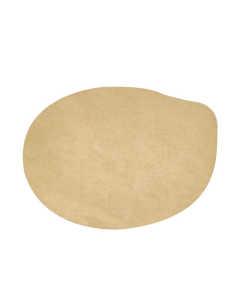 500 Pcs - Opercover Kraft - Diamètre 156 mm, Idéal pour vos plats à emporter