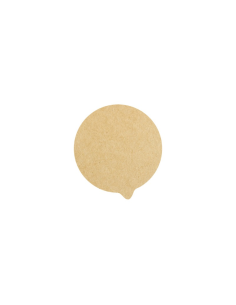 1000 Pcs - Opercover kraft - Diamètre 95 mm, idéal pour vos emballages horeca