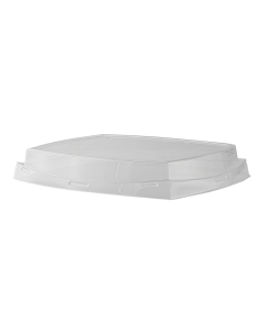 20 Pcs - Couvercle dôme PET transparent - 22,5 x 18 cm, Hauteur: 3,7 cm