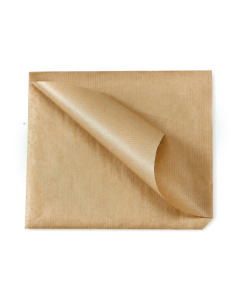 1000 Pcs - Sac papier brun ouvert - 25x23 cm, idéal pour emballage horeca