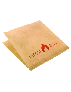 200 Pcs - Sac papier kraft spécial four - 17 x 16 cm, idéal pour la cuisson