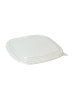 50 Pcs - Couvercle PP pour Saladier carre 130x130mm