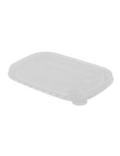 25 Pcs - Couvercle rectangulaire PP - 17 cm x 12 cm x 2 cm