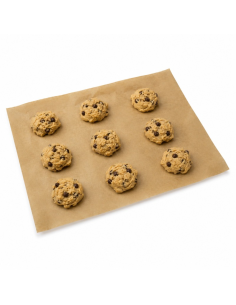 1 Pcs - Rouleau papier cuisson kraft siliconé - 10000 x 38 cm, double face 2