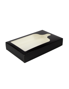50 Pcs - Boîte avec fenêtre en PET pour planche   300x190mm H50mm