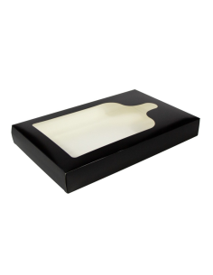 50 Pcs - Boîte avec fenêtre en pet pour planche   400x250mm H50mm