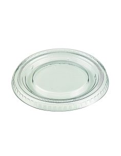 125 Pcs - Couvercle plat PLA transparent - Diam: 7,6 cm, compatible GXL345PC