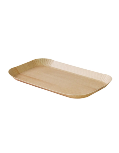 50 Pcs - Plateau decor bois clair laminé 185x105mm H12mm