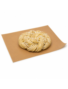 1 Pcs - Rouleau de papier kraft brun - 40gsm + PE 10gsm, Largeur: 17 cm x 300 m 2