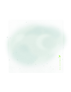 50 Pcs - Serviette en fibre de bambou blanche - 40 x 40 cm 2