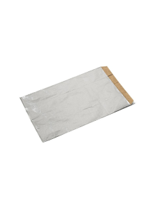 250 Pcs - Sac aluminium intérieur kraft - 14 x 22 x 7 cm, pratique et résistant