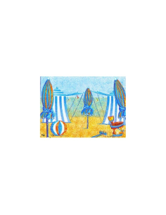 500 Pcs - Set papier décor balnéaire - 297x430 mm, Idéal pour présentations