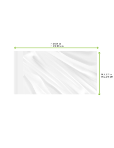 100 Pcs - Sachet Klever refermable BOPP - 35 x 15 cm 2