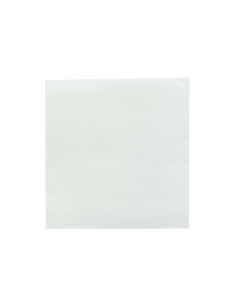 150 Pcs - Serviette micropoint blanche 2 plis - 10 cm x 10 cm
