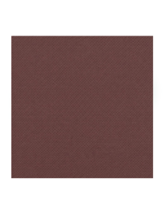40 Pcs - Serviette micro point marron 2 plis - 38 cm x 38 cm