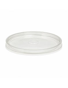 25 Pcs - Couvercle PP transparent - Diam: 18,6 cm x 1 cm