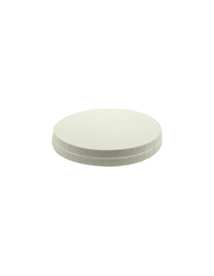 25 Pcs - Couvercle blanc en carton - Ø1140 mm, sans plastique