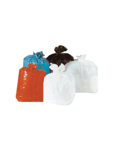 1000 Pcs - Sac poubelle plastique blanc - 220x70mm, Hauteur: 410mm, 10000 ml