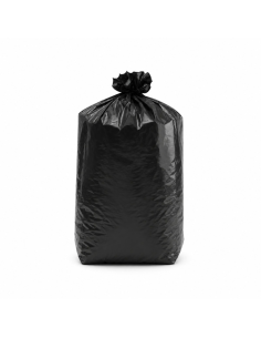 100 Pcs - Sac poubelle noir - 160 L, 90 cm x 110 cm, Résistant et Pratique