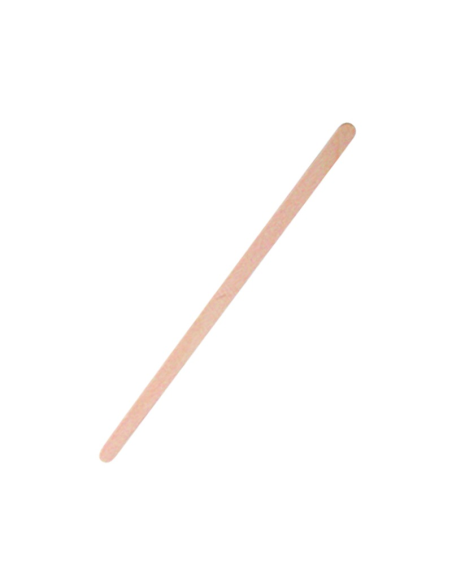 2000 Pcs - Spatule à café en bois - 0,6 cm x 17,6 cm Boîte distributrice