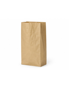 50 Pcs - Sac poubelle papier kraft - 120000 ml, 36 x 24 x 67 cm, 2 feuilles