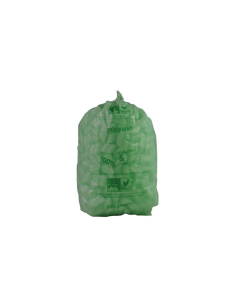 25 Pcs - Sac poubelle vert - 60000 ml, 38 cm x 15 cm x 82 cm 2