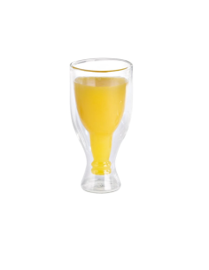 12 Pcs - Mini verre borosilicate "Bibou" - 60 ml, Diam: 5 cm, Hauteur: 10 cm