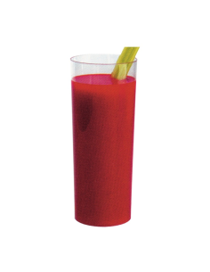 10 Pcs - Verre longdrink transparent 300 ml - Diam: 5,9 cm, Hauteur: 15,2 cm