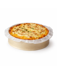 10 Pcs - Bake-a-ring - Anneau de cuisson avec papier cuisson intégré H40mm 630ml 2