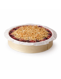 10 Pcs - Bake-a-ring - Anneau de cuisson avec papier cuisson intégré H35mm 720ml 2
