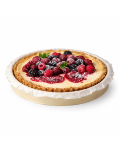 10 Pcs - Bake-a-ring - Anneau de cuisson avec papier cuisson intégré H35mm 1 940ml 2