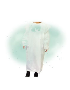 50 Pcs - Combinaison blanche en tissu - Confortable, Taille unique 2