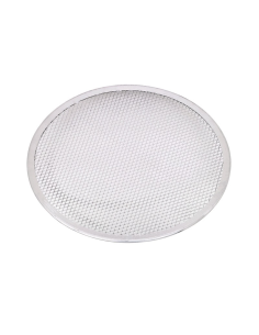 12 Pcs - Grille à pizza ronde aluminium - Ø330,2 mm, Hauteur: 4 mm