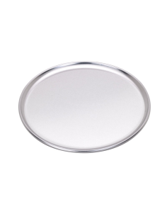 12 Pcs - Plateau en aluminium pour pizza - Ø254 mm, Hauteur: 8 mm