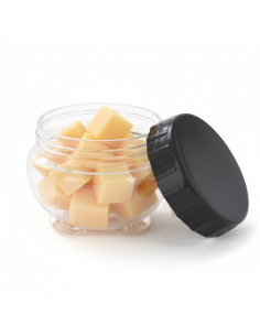 36 Pcs - Bocal Bokolock en plastique PET - 430 ml, Ø100 mm, Hauteur: 75 mm 2