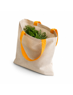 20 Pcs - Tote bag à anses jaunes 10x230mm H300mm 2