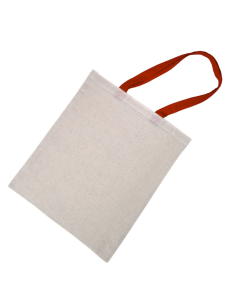 20 Pcs - Tote bag à anses rouges 10x350mm H420mm