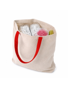 20 Pcs - Tote bag à anses rouges 10x350mm H420mm 2