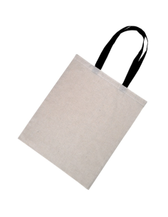 20 Pcs - Tote bag à anses noires 10x380mm H450mm