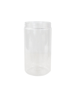80 Pcs - Bocal Bokotwist en plastique PET - 1000ml, Ø: 89mm, Hauteur: 167mm