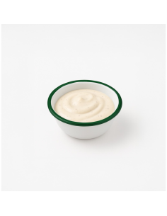 12 Pcs - Bol en acier émaillé blanc - 470 ml, Ø140 mm, Hauteur: 70 mm, bord vert