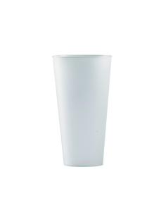 238 Pcs - Gobelet plastique PP réemployable - 620 ml, Ø87 mm, H161 mm
