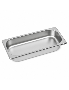 6 Pcs - Bac GN inox 1/3 H 4 cm 325x176mm H40mm