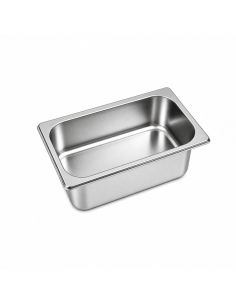 6 Pcs - Bac GN inox 1/3 H 6,5 cm 325x176mm H65mm