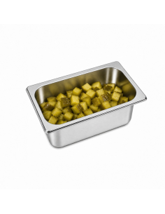 6 Pcs - Bac GN inox 1/3 H 6,5 cm 325x176mm H65mm 2