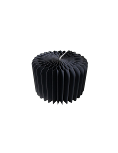 6 Pcs - Presentoir Noir pliable avec plateau en acrylique H200mm