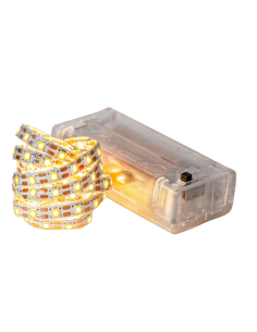10 Pcs - Bande Lumineuse Adhesive à piles