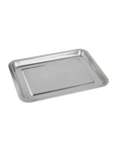 20 Pcs - Plateau de service NoxTray - Acier inoxydable, 360 x 270 mm, Hauteur: 20 mm